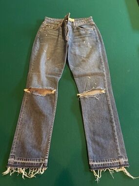 Reformation Distressed Jeans size 27
